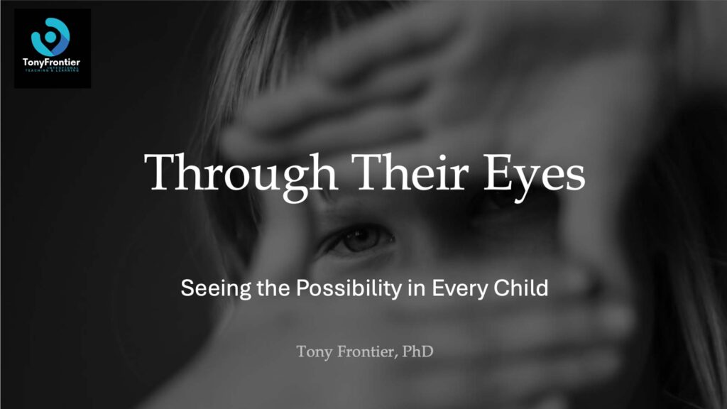 Keynotes and workshops for educators: Through Their Eyes